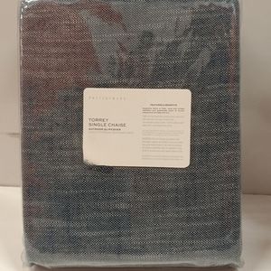 Pottery Barn Torrey Single Chaise Slipcover Sunbrella